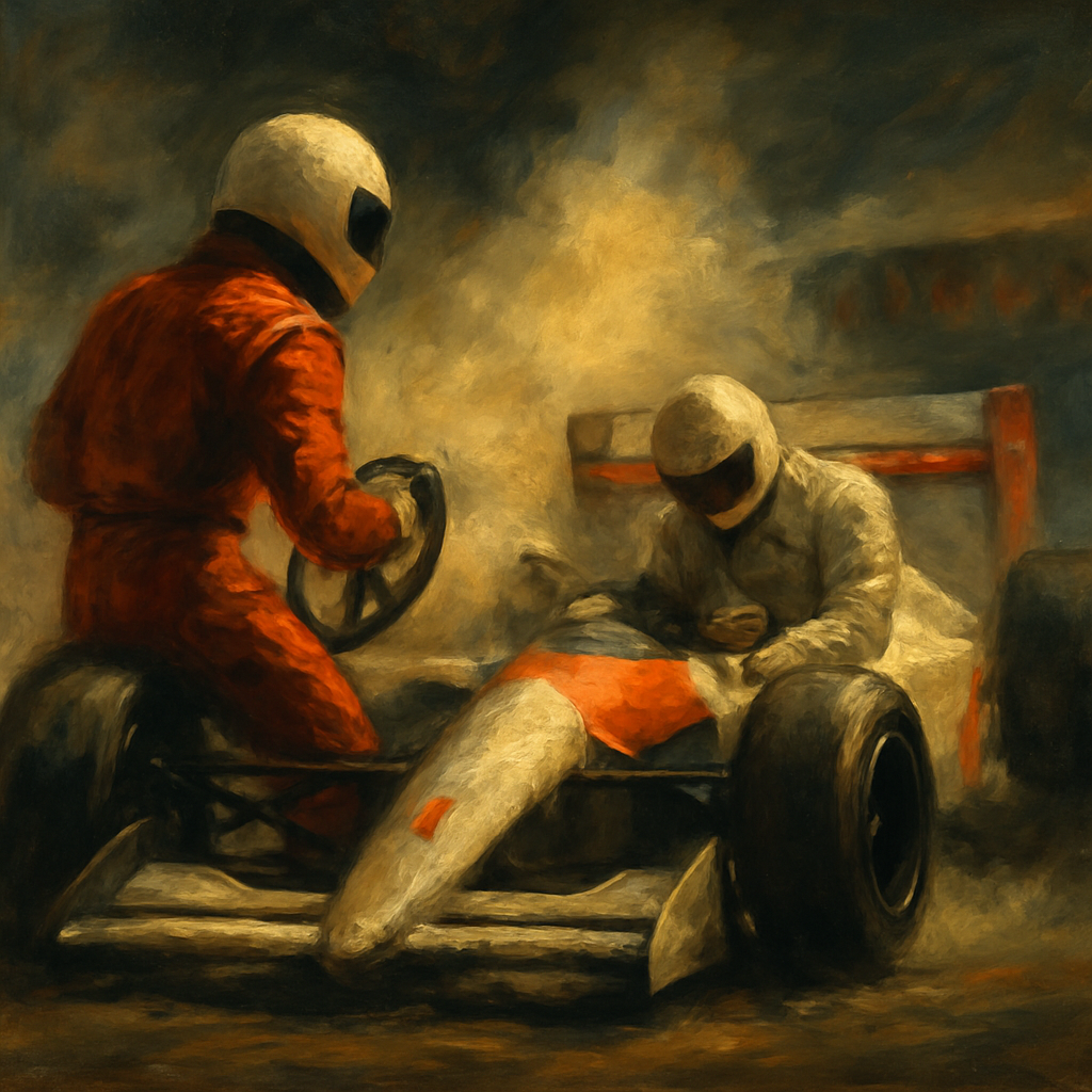 Senna Prost Suzuka 1989 — SportsMistakes artwork