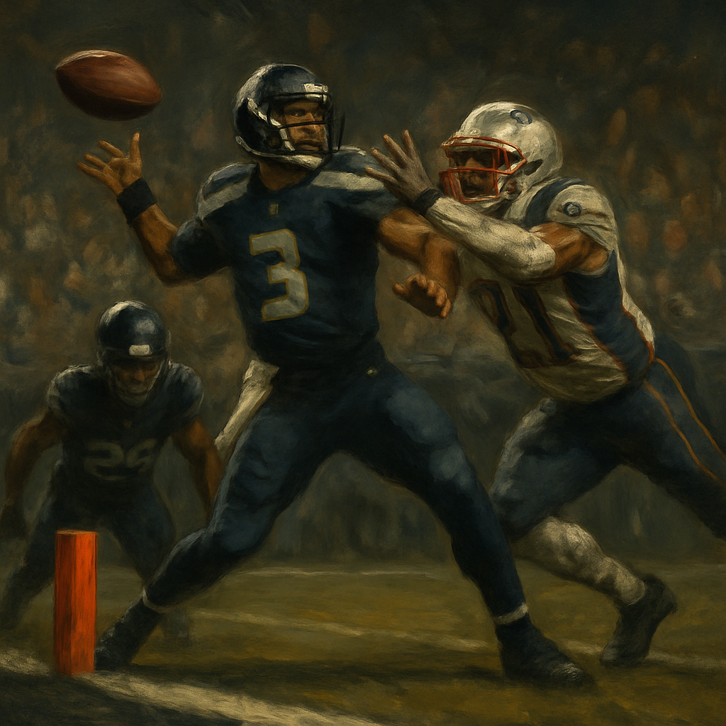 Seahawks Goal-Line Pass — SportsMistakes artwork
