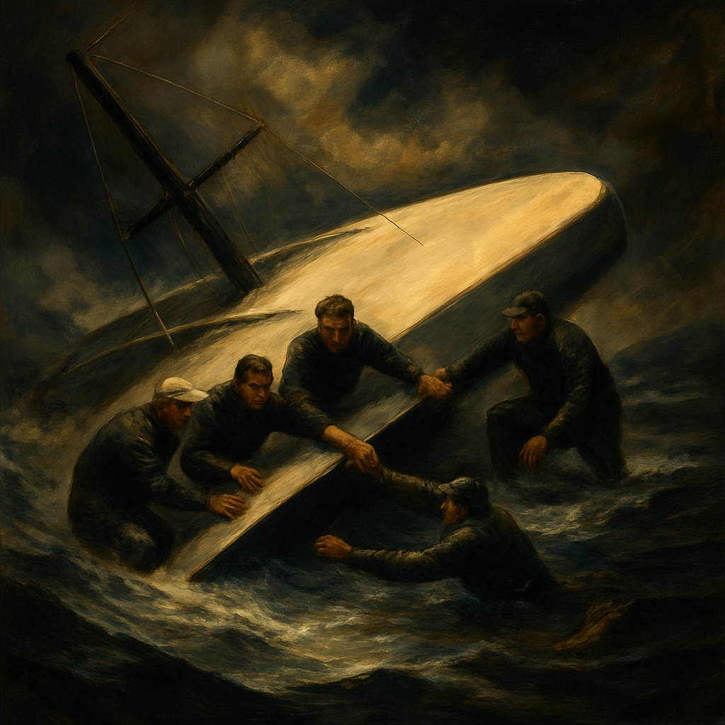 Rambler 100 Fastnet Capsize — SportsMistakes artwork