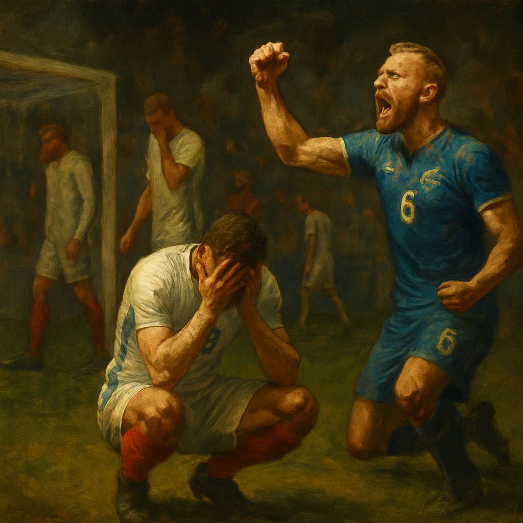 England Iceland Euro 2016 Loss — SportsMistakes artwork