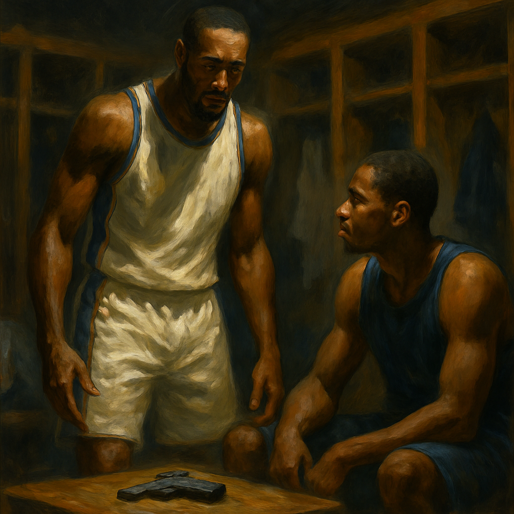 Gilbert Arenas Locker Room Gun Incident — SportsMistakes artwork