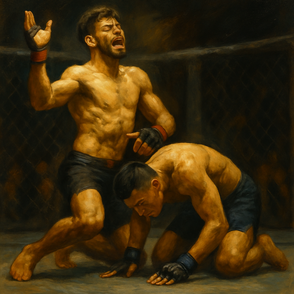 Yair Rodriguez fait du showboating contre Korean Zombie — SportsMistakes artwork