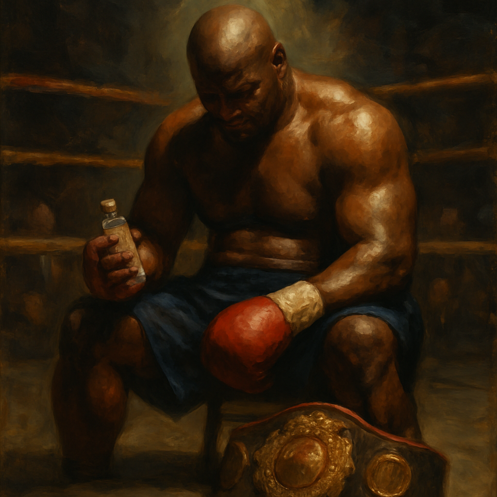 Résultat positif à un test de stéroïdes pour James Toney après le combat contre Ruiz — SportsMistakes artwork