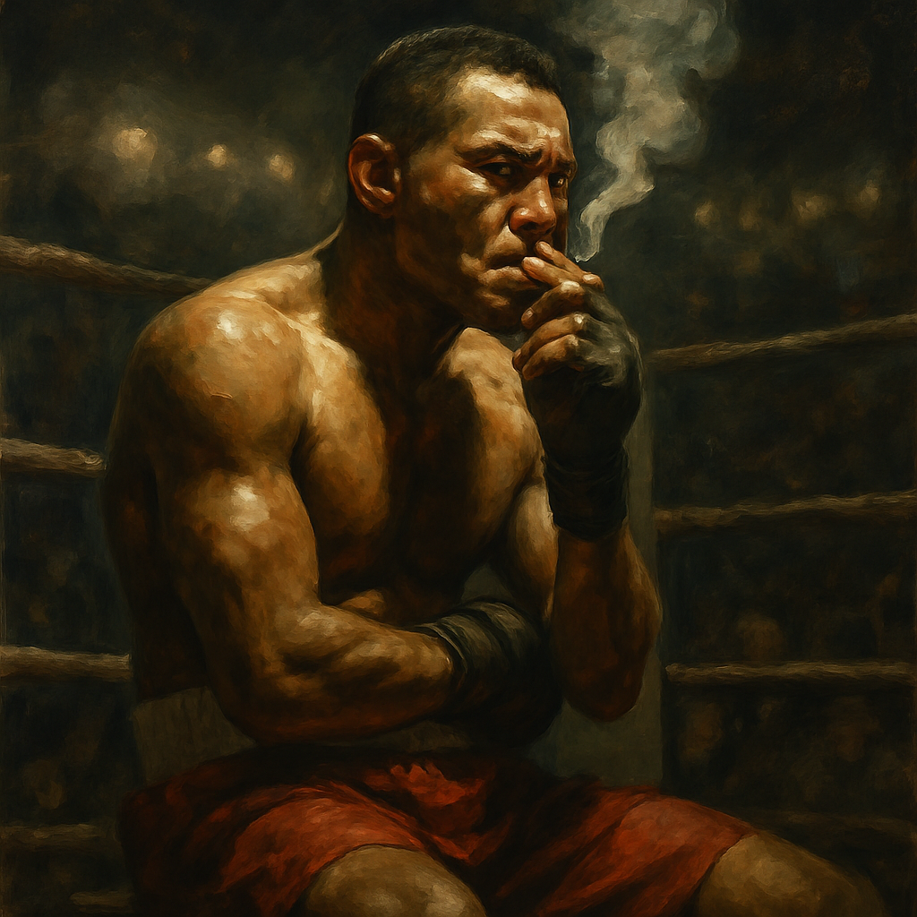 Ricardo Mayorga Smoking Before Fights — SportsMistakes artwork