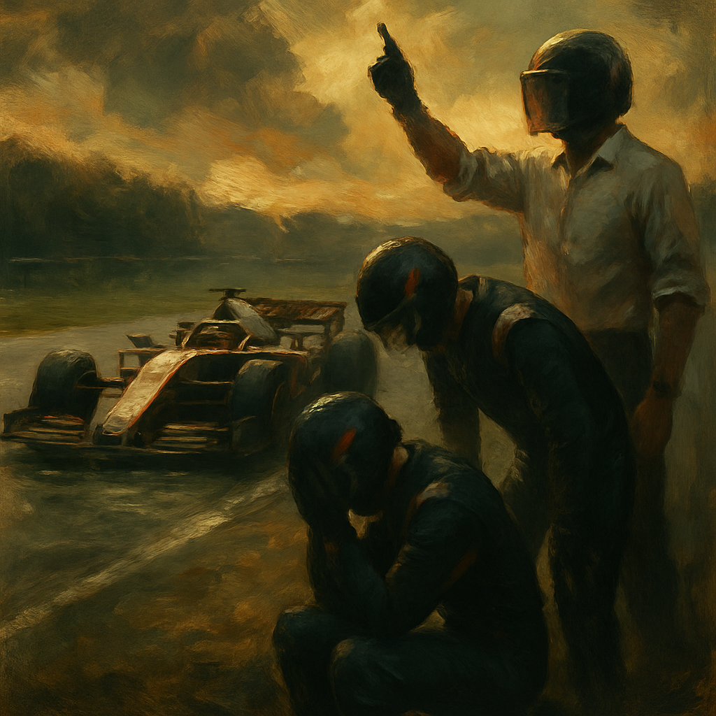 Haas Hungary 2020 Penalty — SportsMistakes artwork