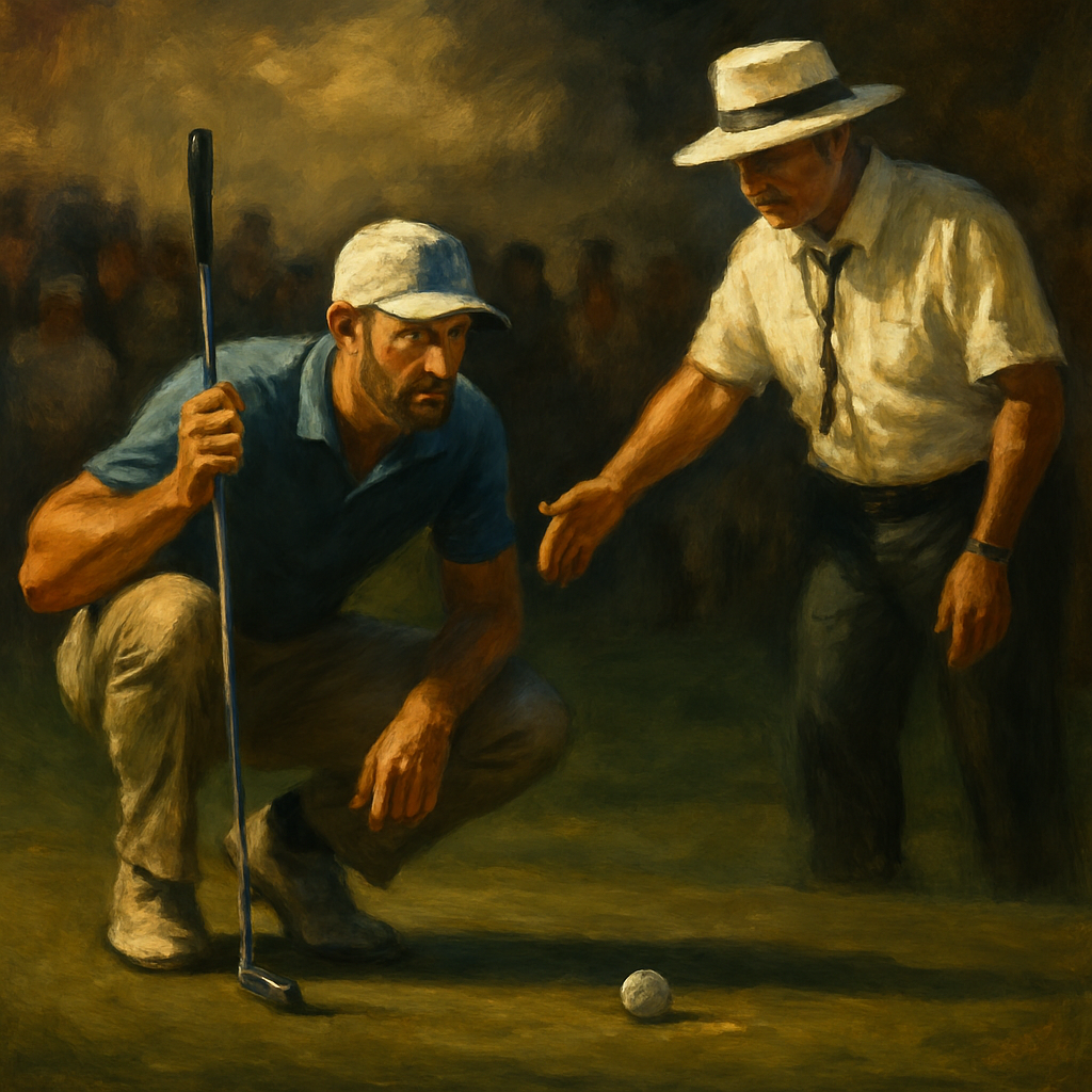 Dustin Johnson US Open 2016 Ball Movement — SportsMistakes artwork