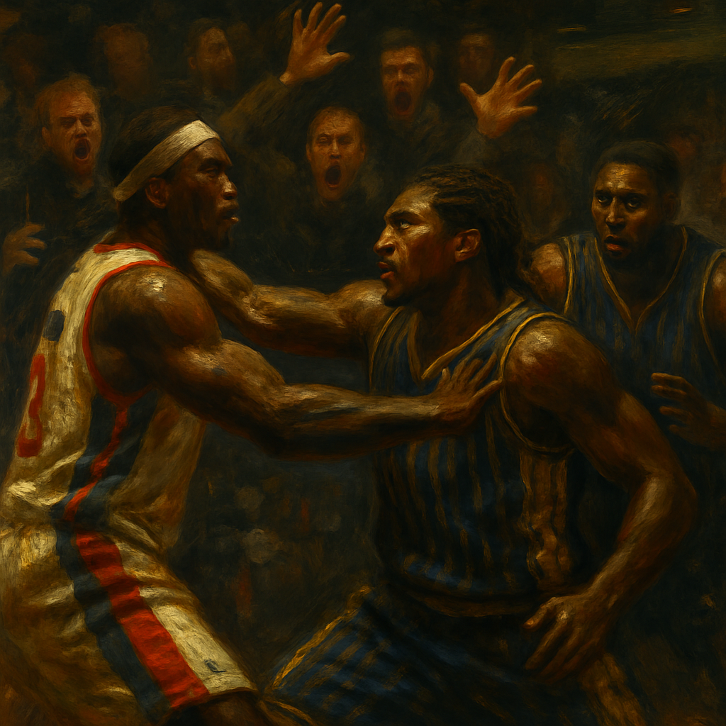 Malice at the Palace — SportsMistakes artwork