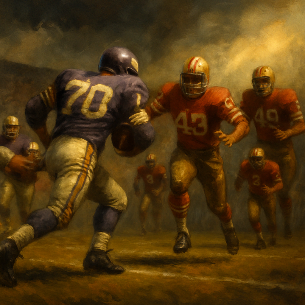 Jim Marshall Wrong Way Run — SportsMistakes artwork