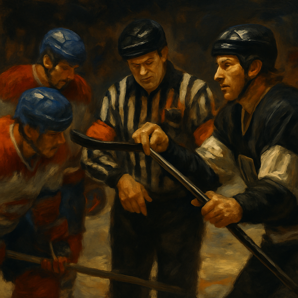 Marty McSorley Stick Incident — SportsMistakes artwork