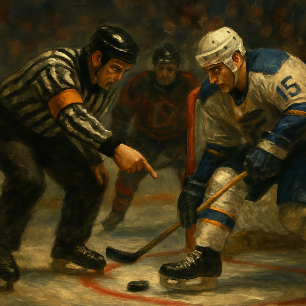 Brett Hull Foot in Crease — SportsMistakes artwork