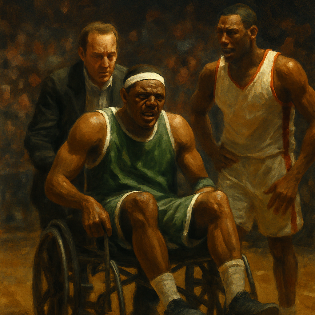 Paul Pierce Wheelchair Incident — SportsMistakes artwork