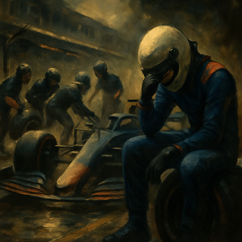 Esteban Ocon Monaco Pit Error — SportsMistakes artwork