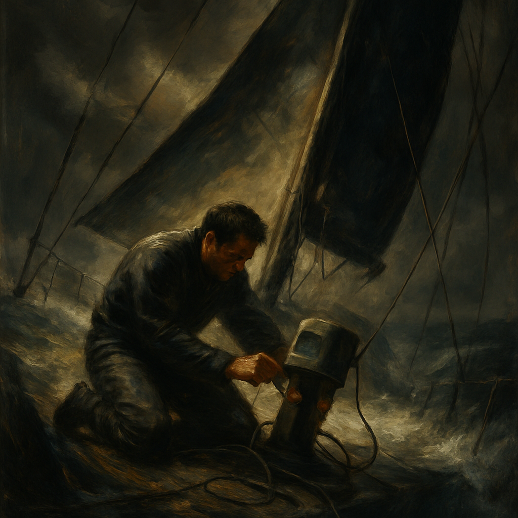 Vendée Globe Autopilot Failure — SportsMistakes artwork