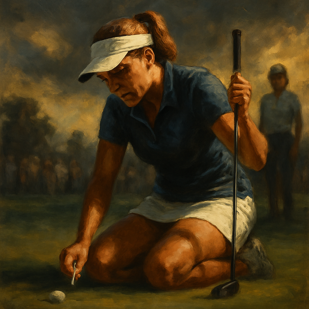 Lexi Thompson Ball Marking Penalty — SportsMistakes artwork