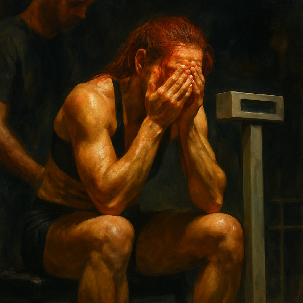 Cris Cyborg Weight Cut Disaster — SportsMistakes artwork