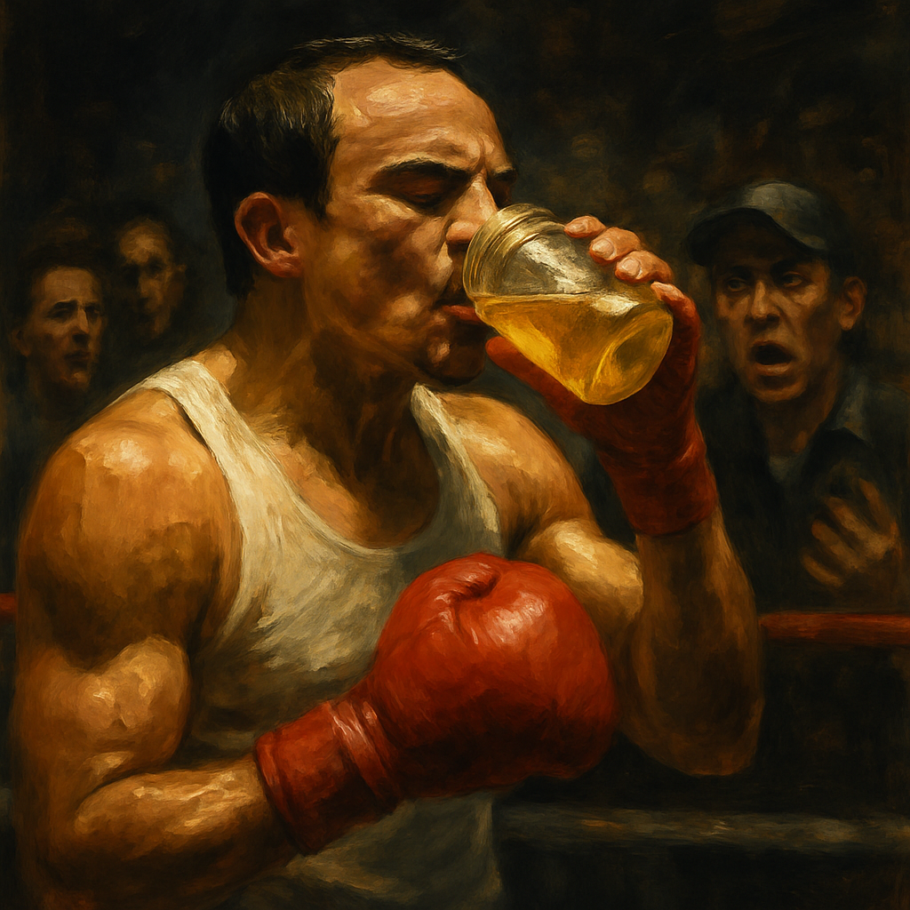 Juan Manuel Marquez Drinks Own Urine Story — SportsMistakes artwork