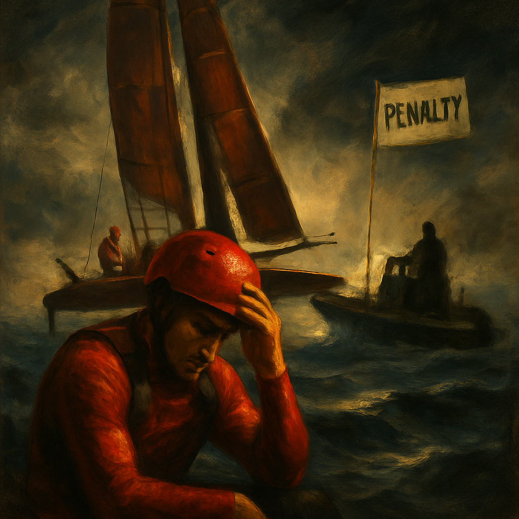 SailGP Spain Start Penalty — SportsMistakes artwork