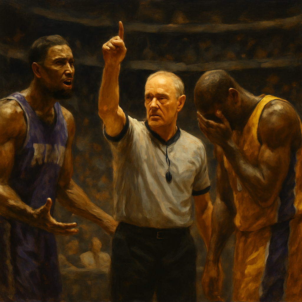 Kings Lakers Game 6 Officiating — SportsMistakes artwork