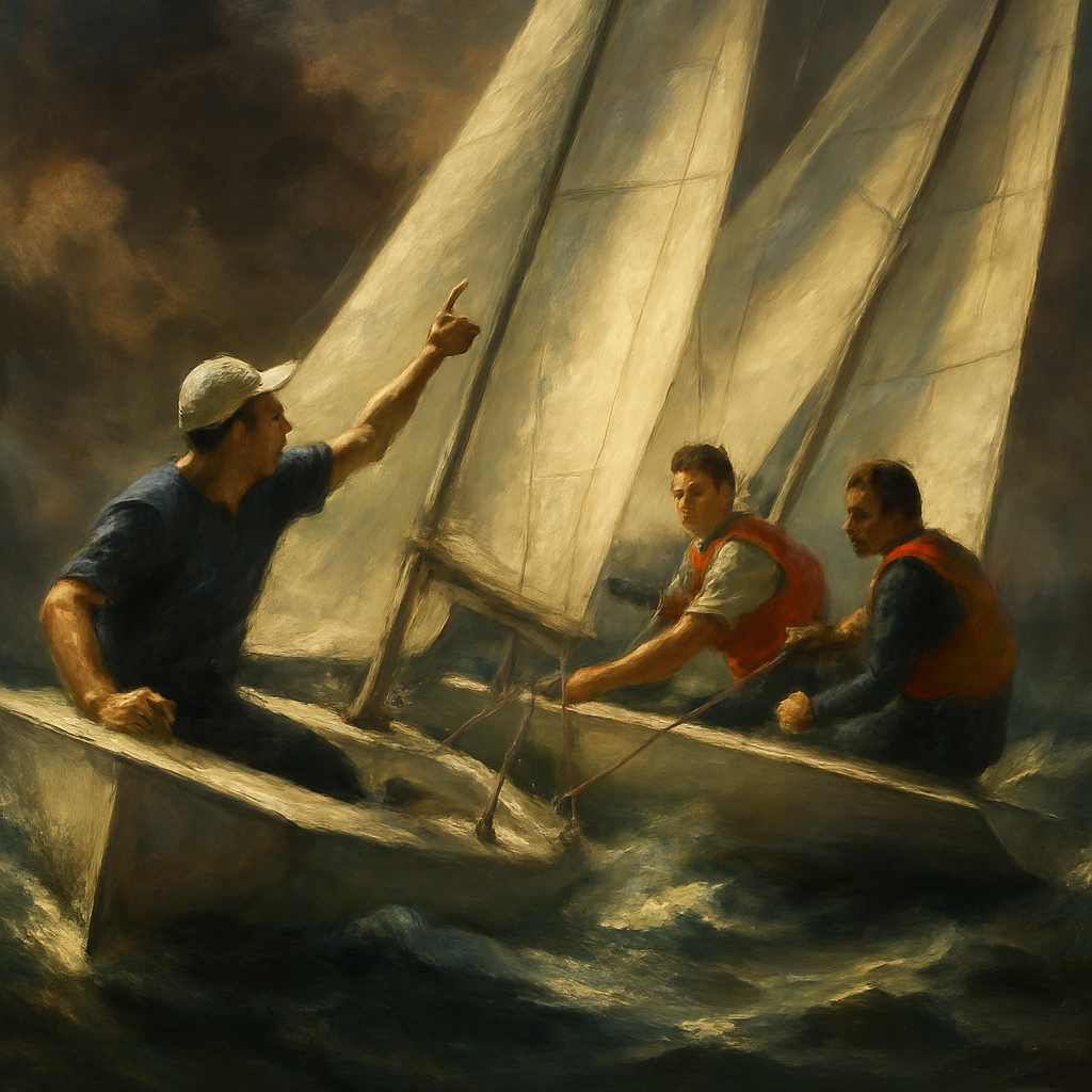 Soling Match Racing Penalty Trap — SportsMistakes artwork