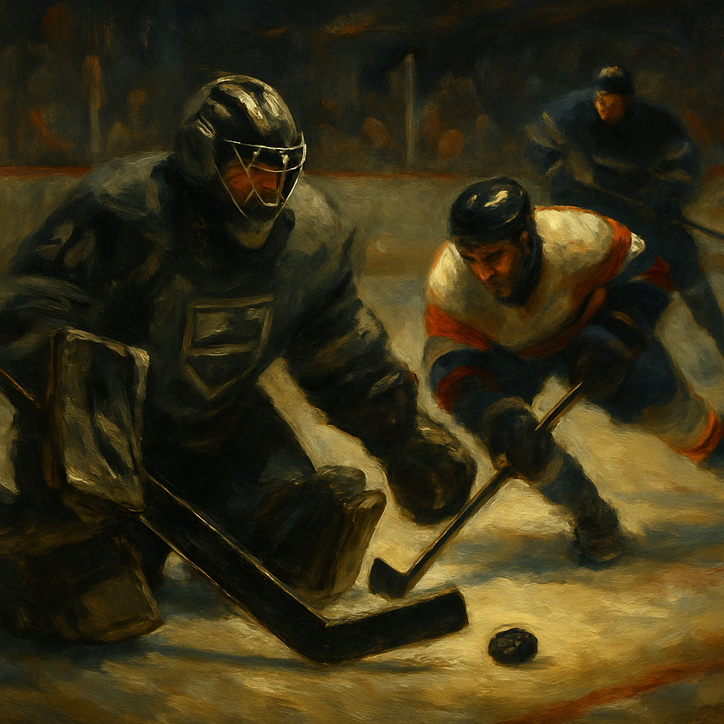 Jonathan Quick Puckhandling Error — SportsMistakes artwork