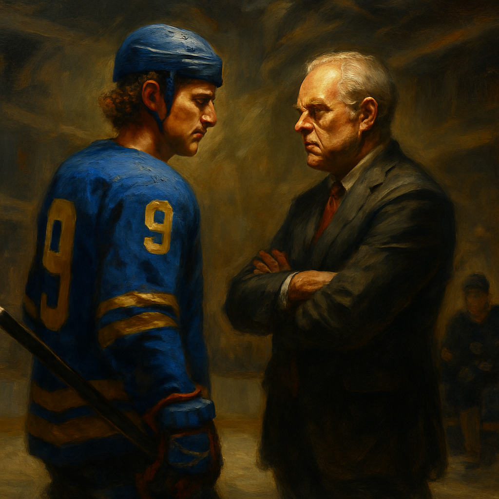 Buffalo Sabres Trade Jack Eichel Standoff — SportsMistakes artwork