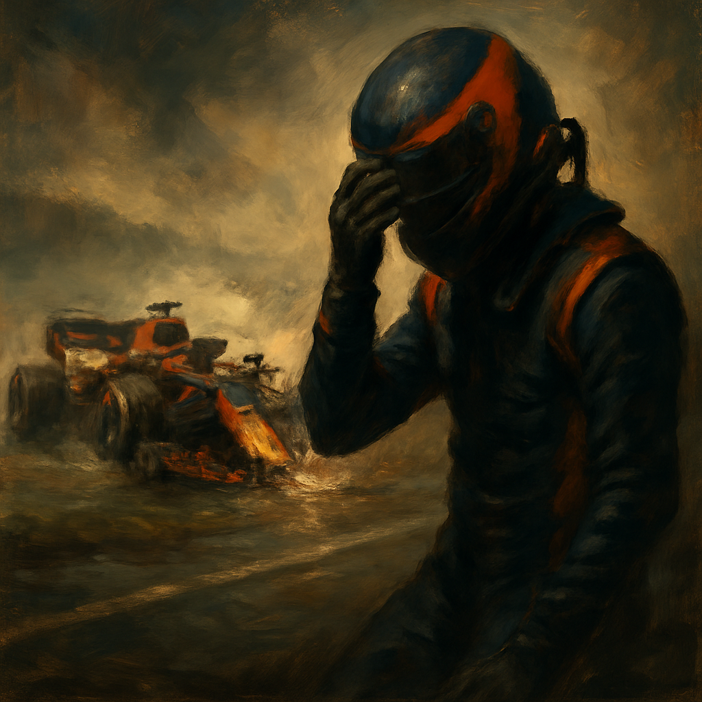 Pierre Gasly Germany Collision — SportsMistakes artwork