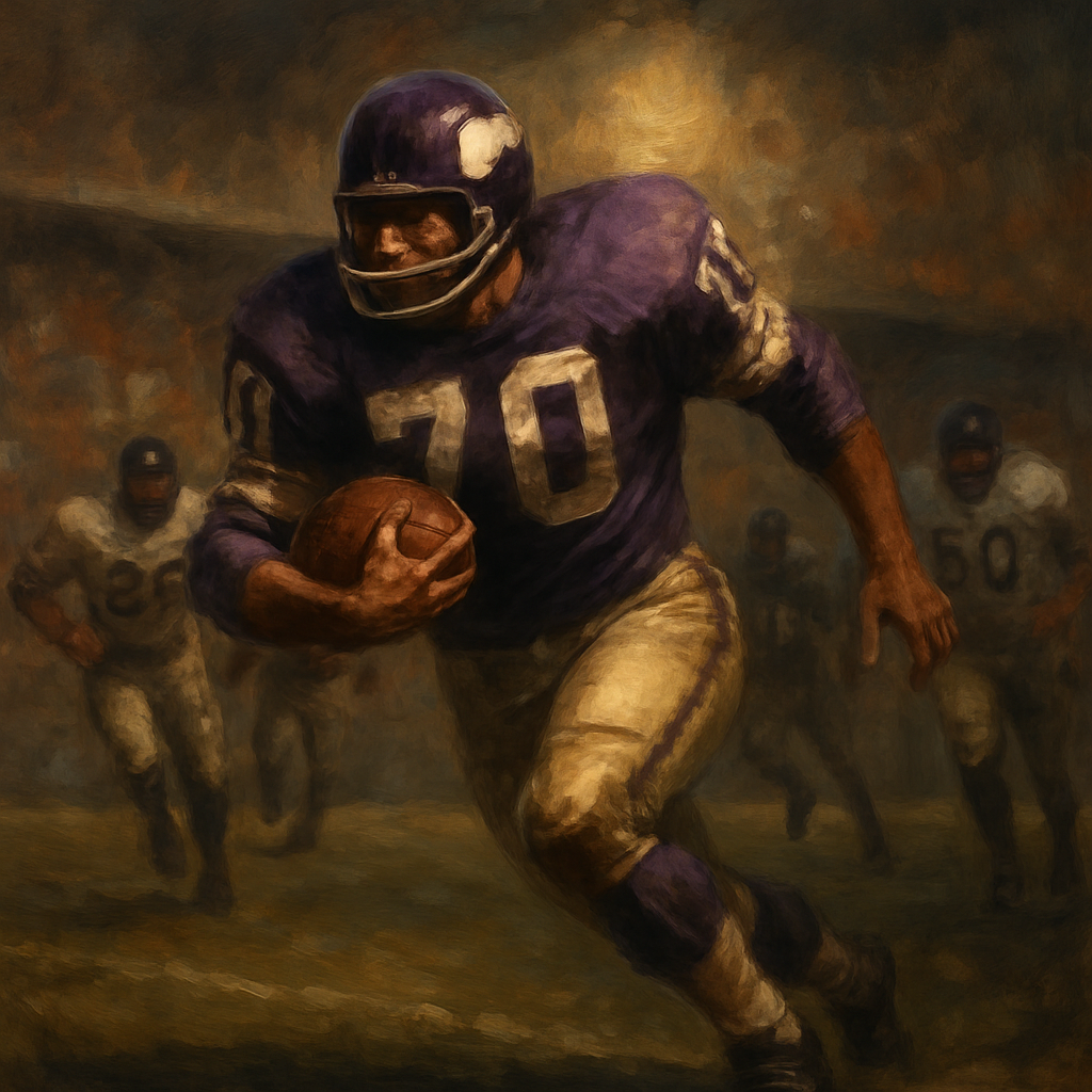 Jim Marshall Wrong Way Run — SportsMistakes artwork
