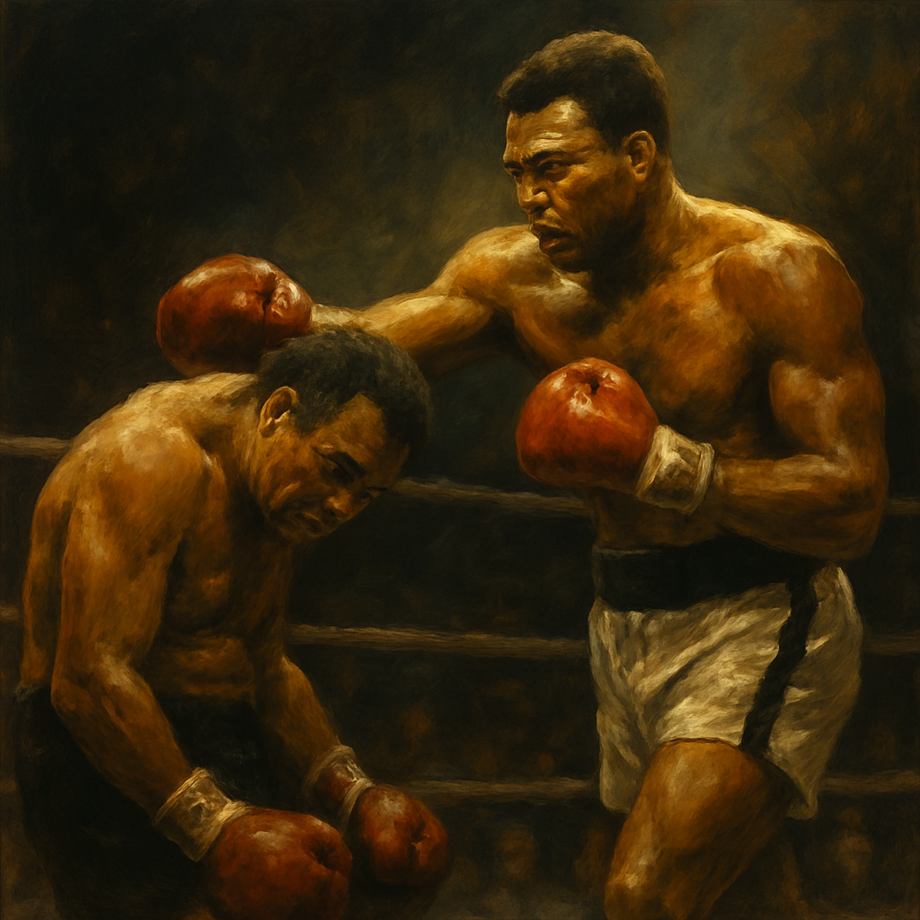 Muhammad Ali contre Larry Holmes — SportsMistakes artwork