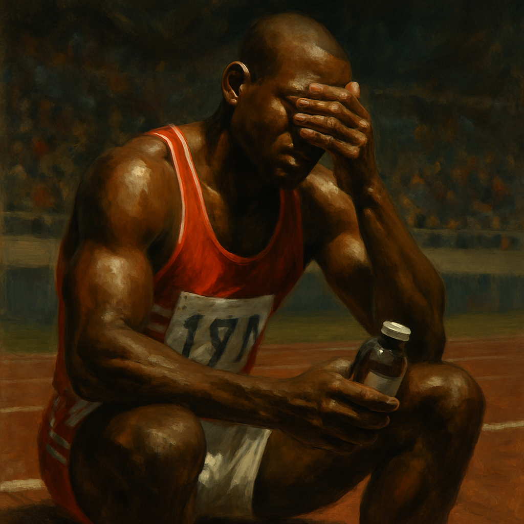 Ben Johnson Doping Scandal — SportsMistakes artwork