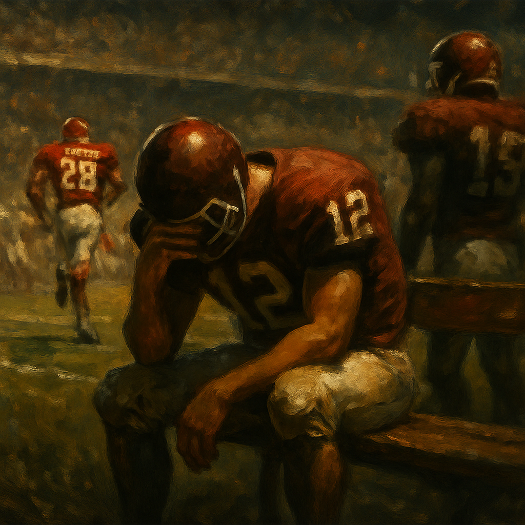 Défaite de Texas A&M par 77-0 contre Oklahoma — SportsMistakes artwork
