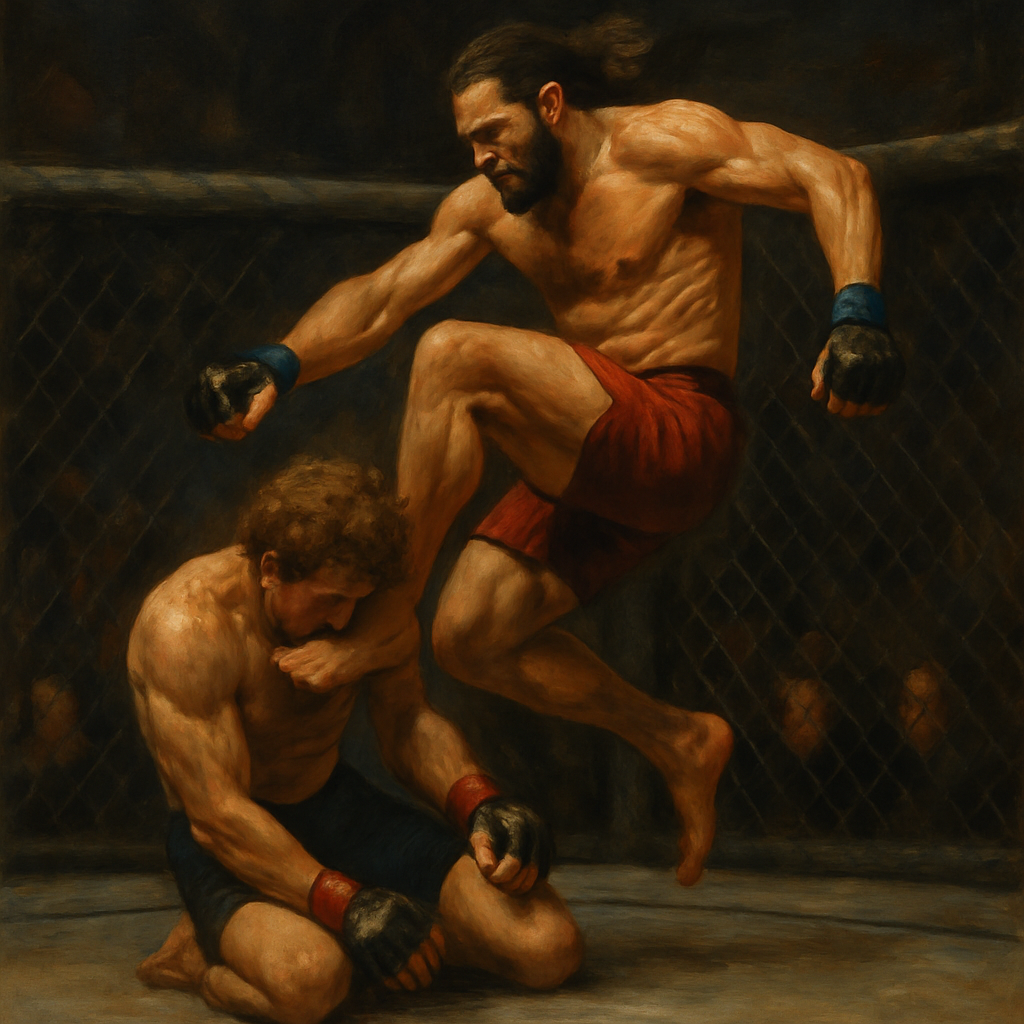 Askren Masvidal Flying Knee — SportsMistakes artwork