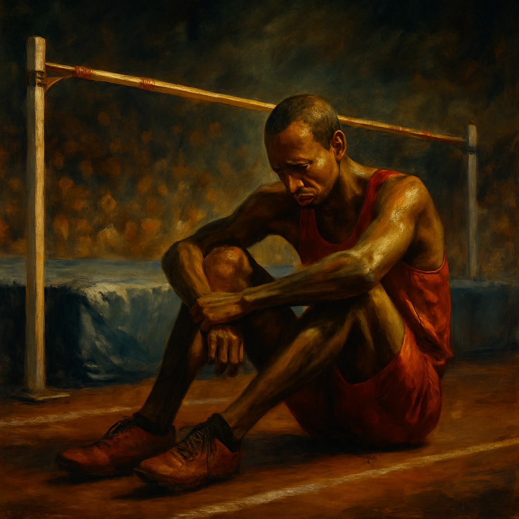 Mutaz Barshim Tactical Height Error — SportsMistakes artwork