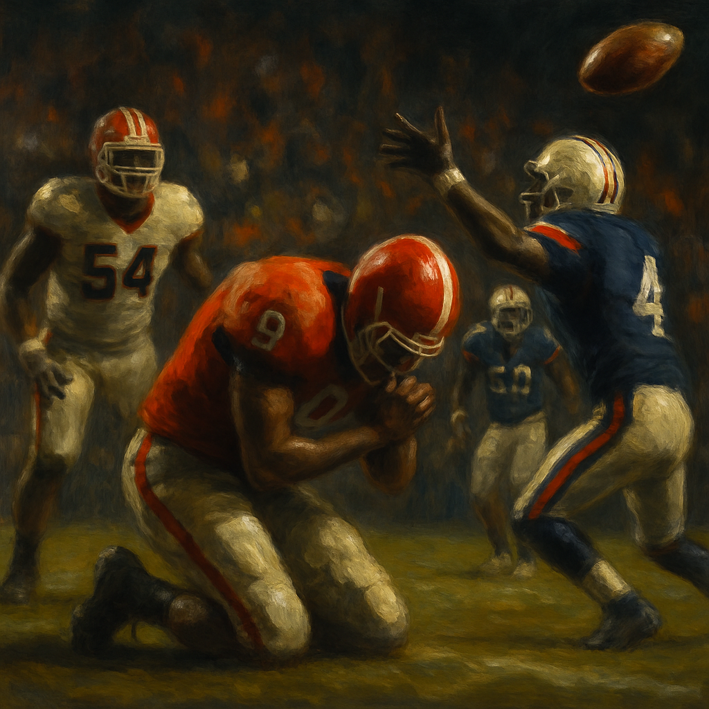 Prayer at Jordan Hare Defense — SportsMistakes artwork