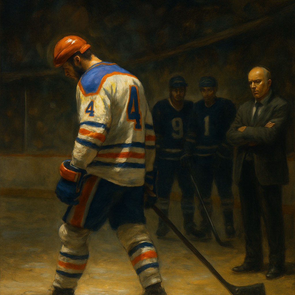 Départ de Chris Pronger des Oilers — SportsMistakes artwork
