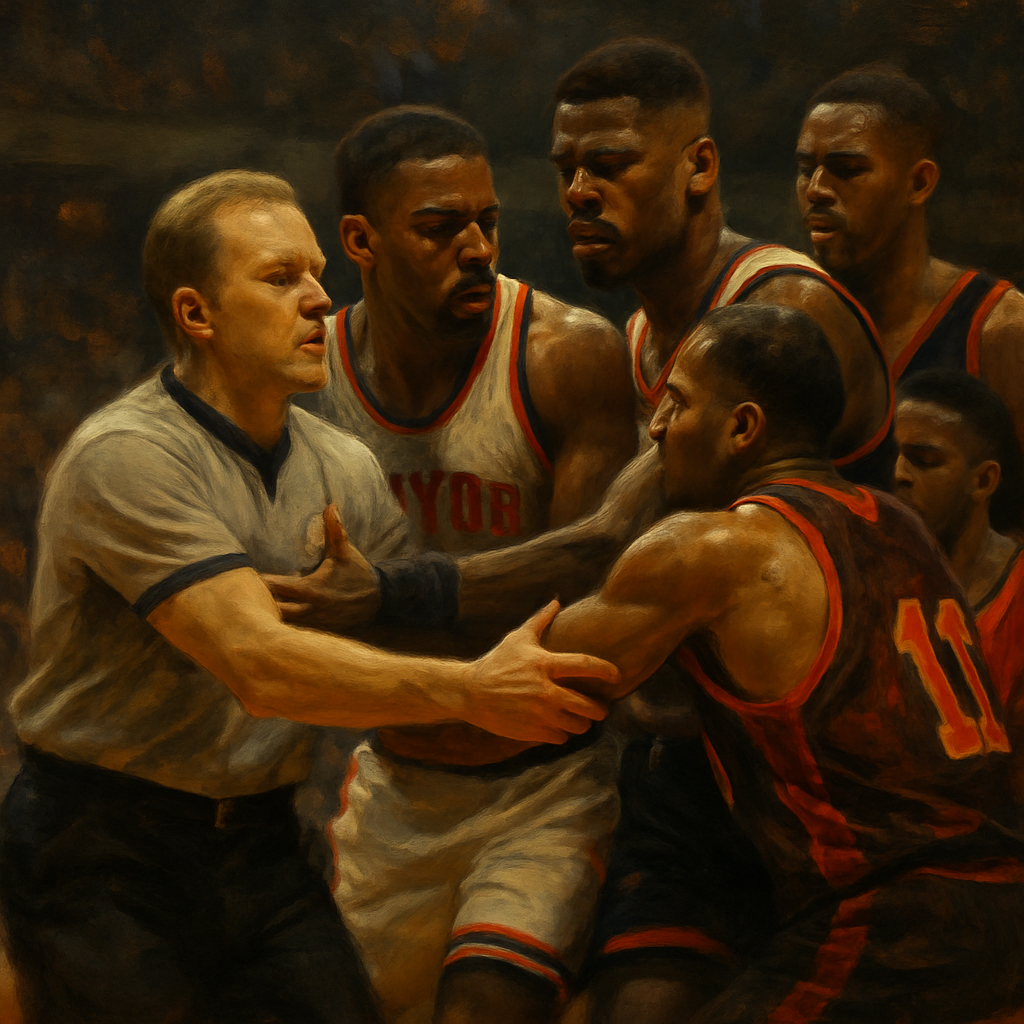Suspensions des Knicks et du Heat — SportsMistakes artwork