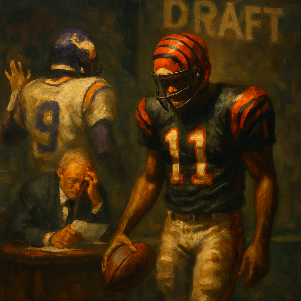 Bengals Reject Saints Trade Haul and Draft Akili Smith — SportsMistakes artwork