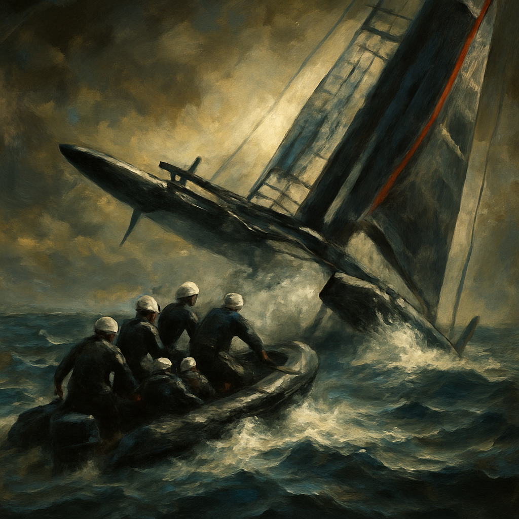 Oracle Capsize Training Disaster — SportsMistakes artwork