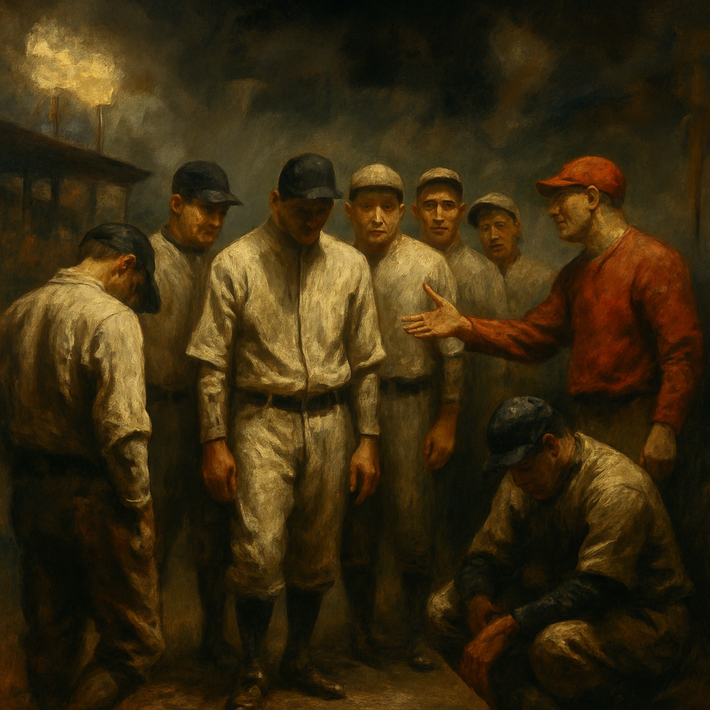 Black Sox scandal — SportsMistakes artwork