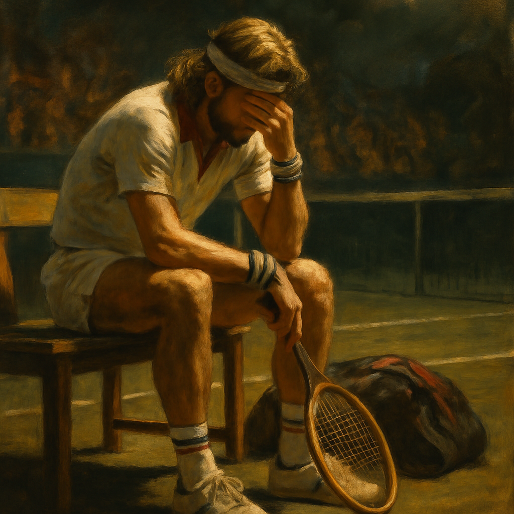 Bjorn Borg Early Retirement Decision — SportsMistakes artwork