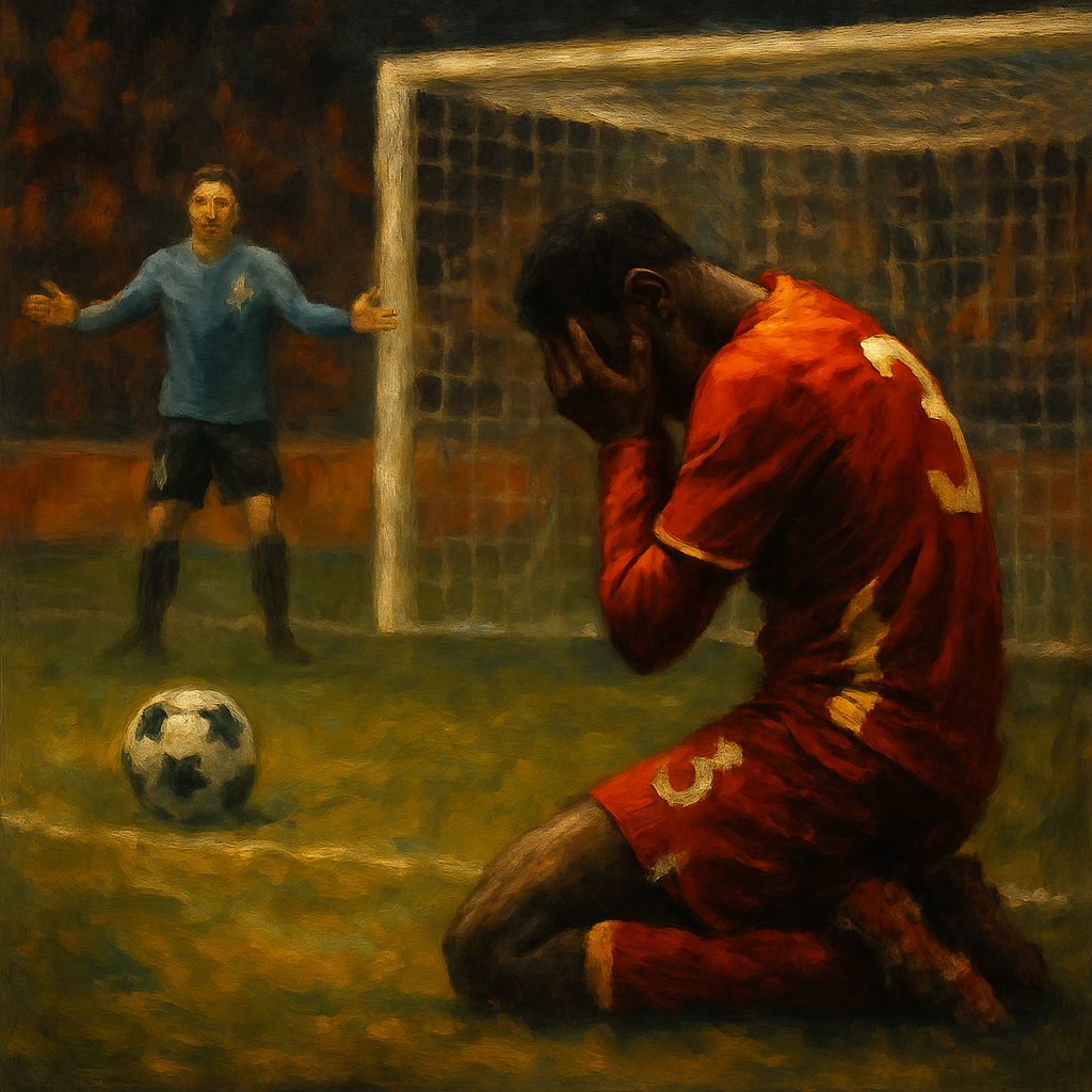 Ghana Penalty Miss vs Uruguay — SportsMistakes artwork