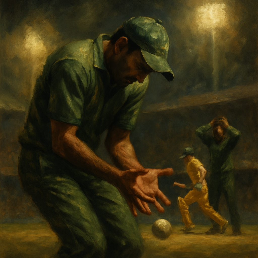 Pakistan Misfield Against Australia T20 — SportsMistakes artwork