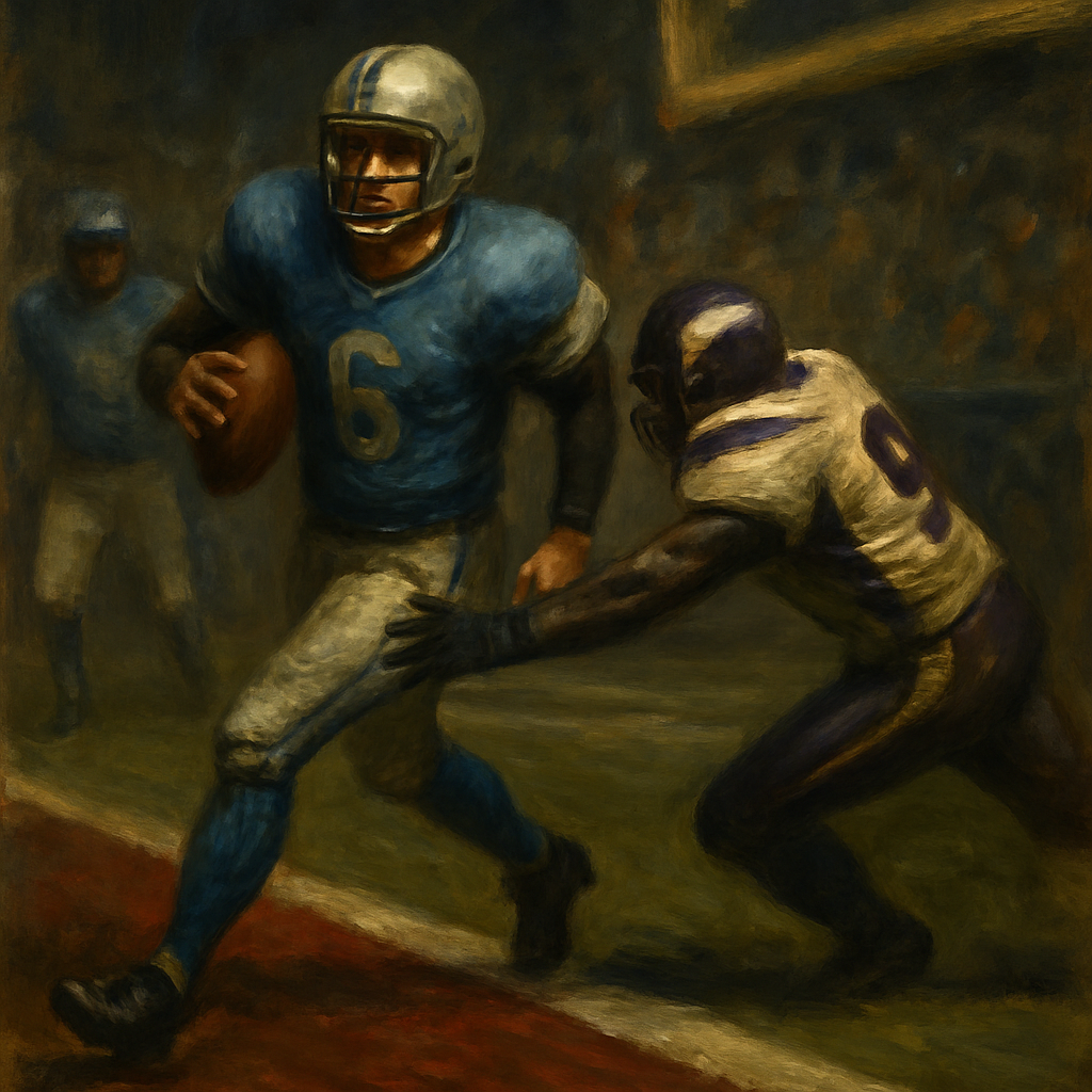 Dan Orlovsky sort de sa propre zone des buts — SportsMistakes artwork