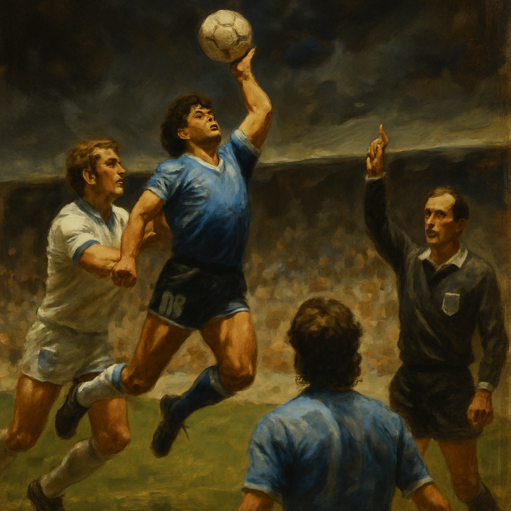 La main de Dieu — SportsMistakes artwork