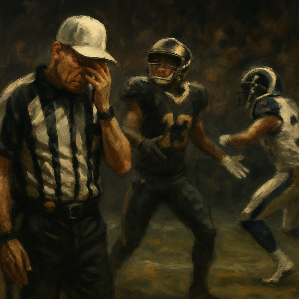 Saints NFC Championship No-Call — SportsMistakes artwork