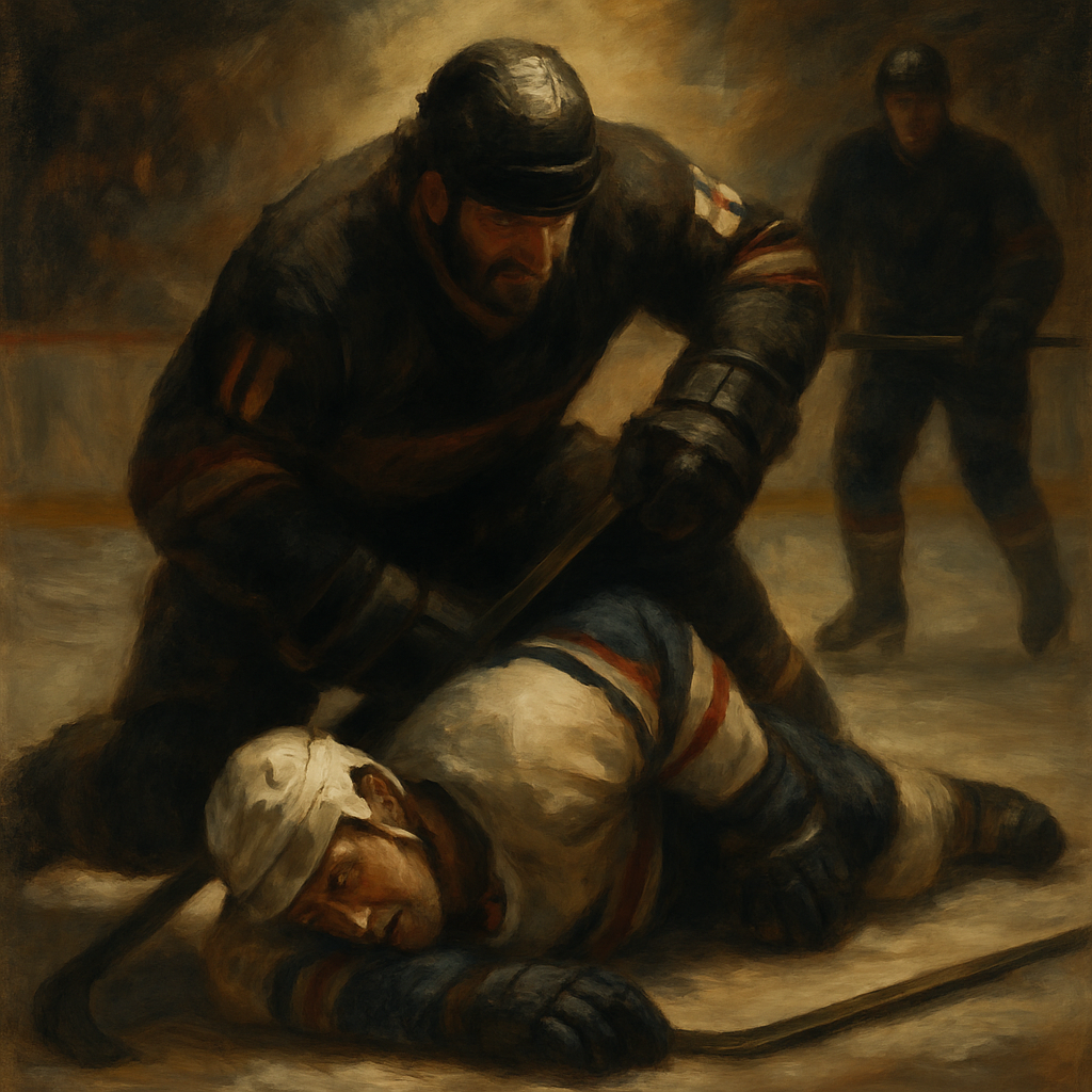 Incident Todd Bertuzzi–Steve Moore — SportsMistakes artwork