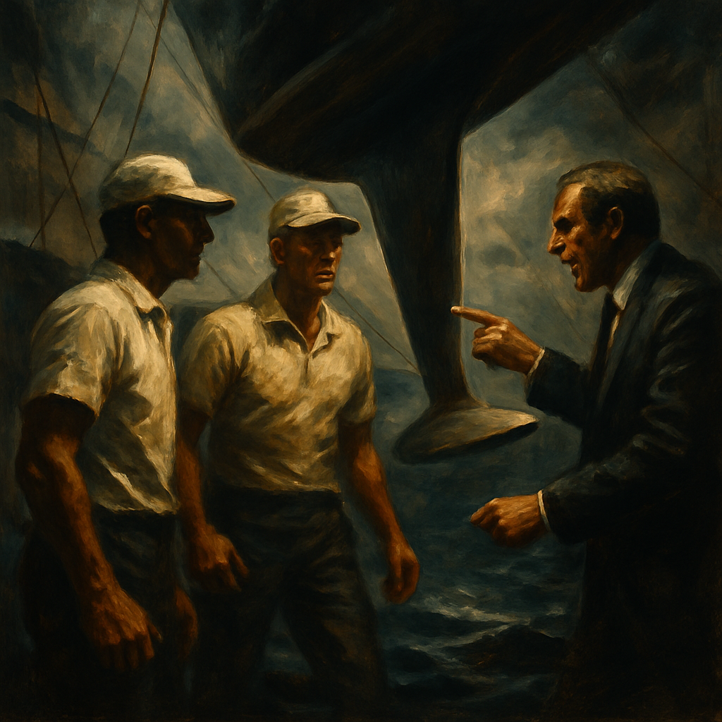 Australia II Winged Keel Secrecy Gamble — SportsMistakes artwork