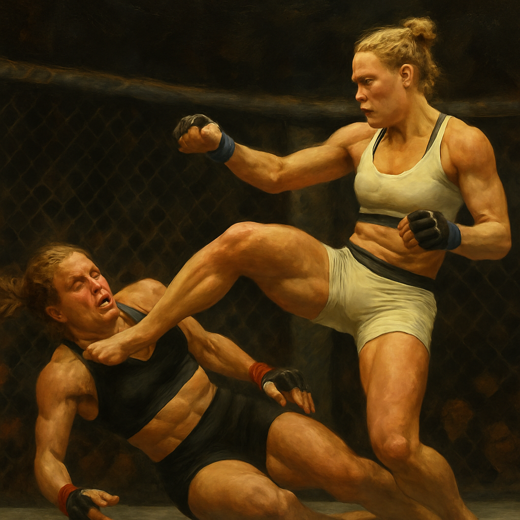 Ronda Rousey Holm Gameplan — SportsMistakes artwork