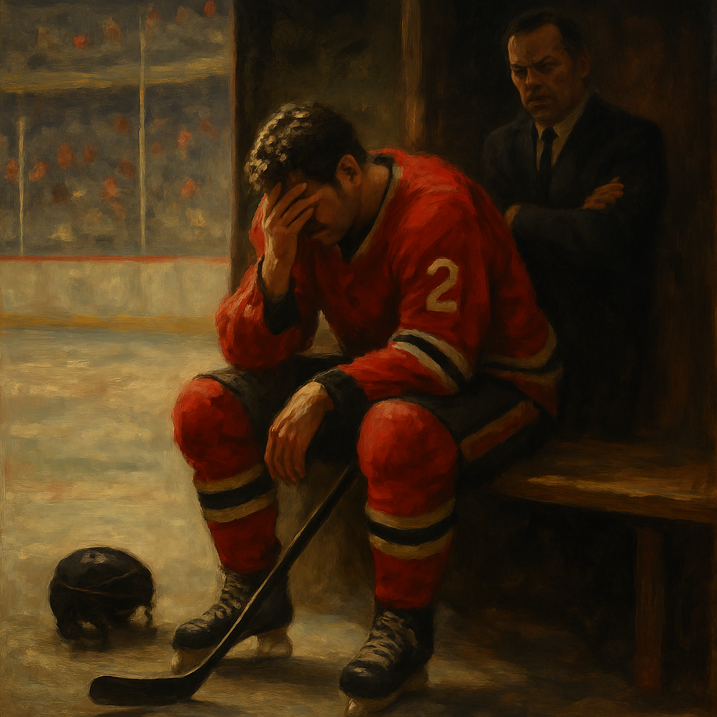 Chicago Blackhawks Kyle Beach Handling — SportsMistakes artwork