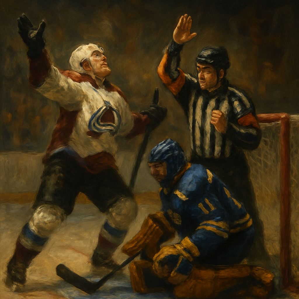 Avalanche's game-tying goal against the St. Louis Blues taken away — SportsMistakes artwork