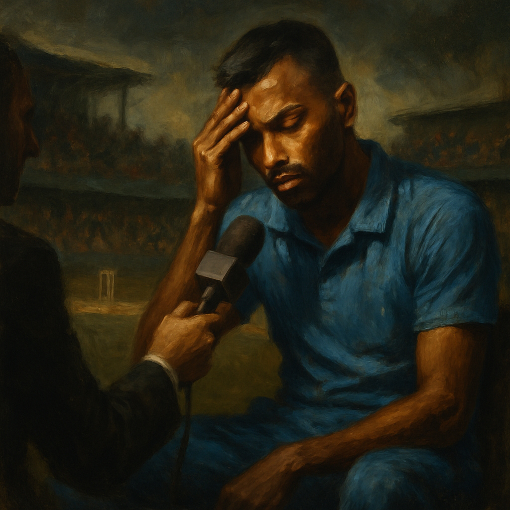 Hardik Pandya TV Interview Scandal — SportsMistakes artwork